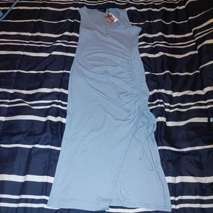 BNWT side ruched tank dress